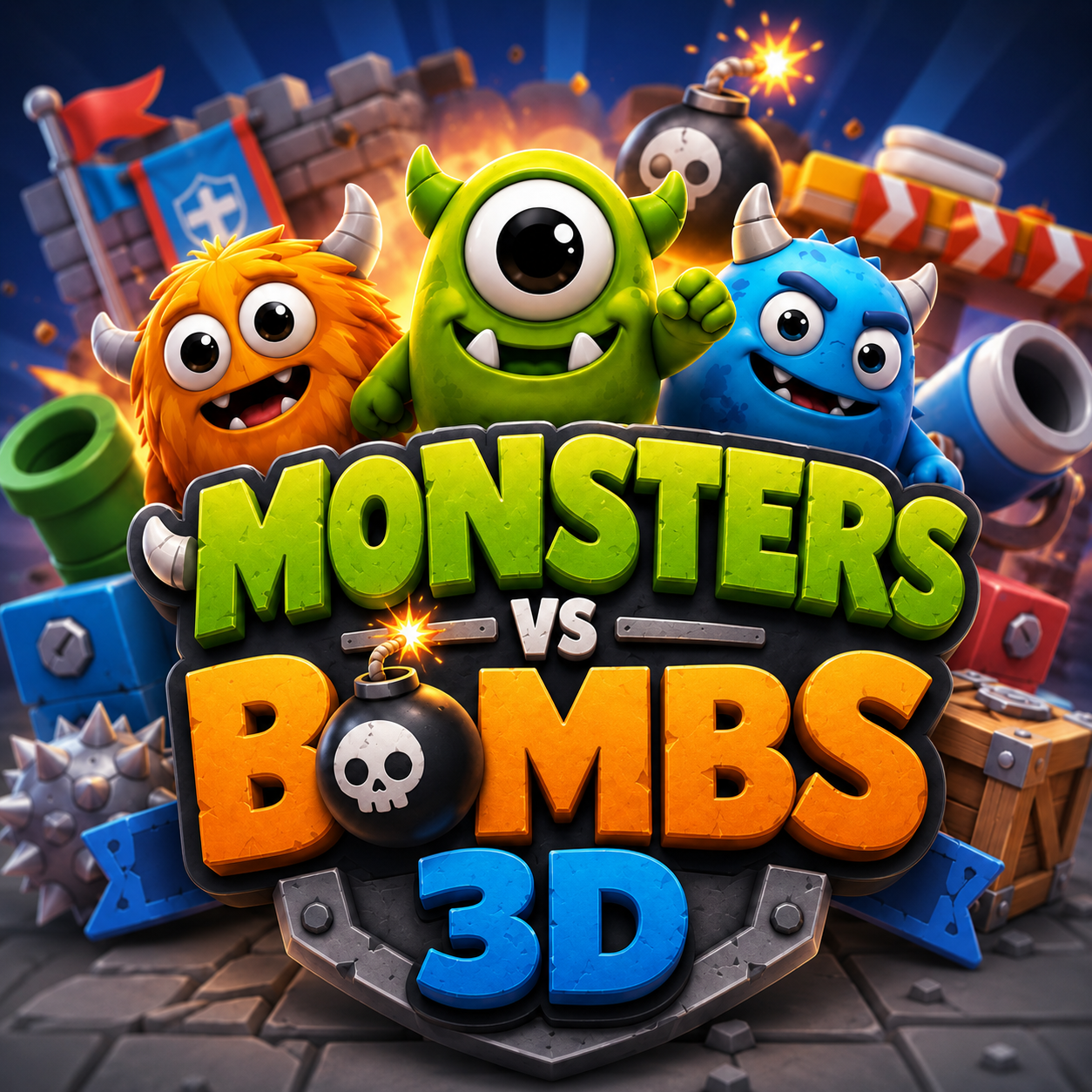 Monsters vs Bombs 3D